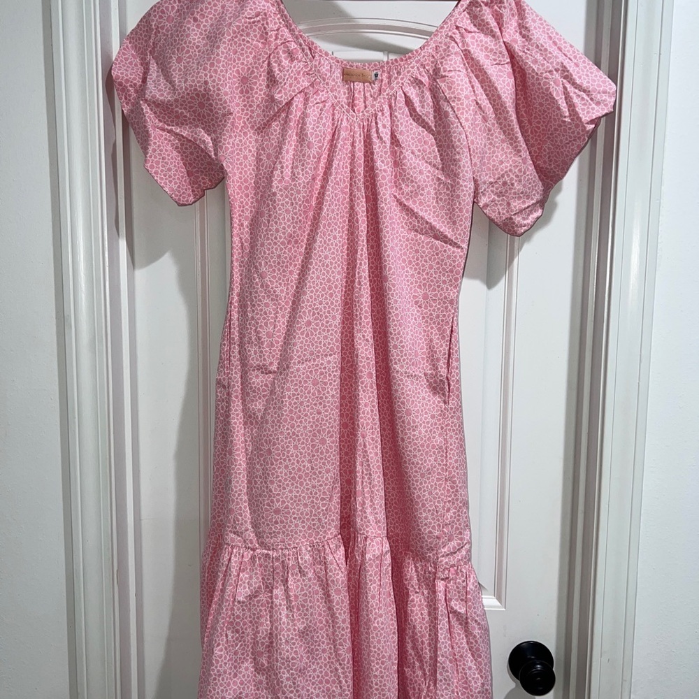 Pink Floral Dress